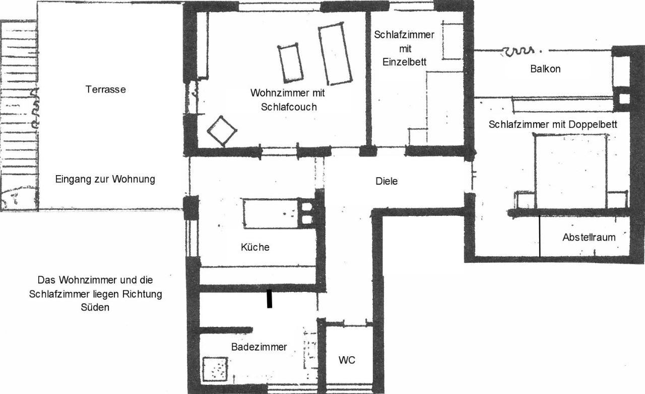 Ferienwohnung Hagelstein Бад-Мергентхайм Экстерьер фото